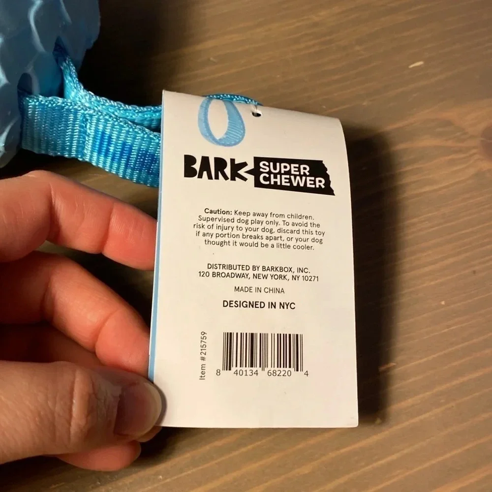Bark Debbie Yeti Tug & Fetch Dog Toy